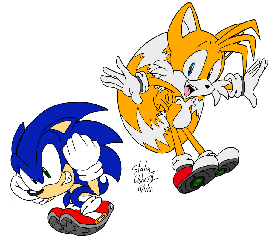 Retro Pose, Sonic and Tails! by PreStalnic on DeviantArt.