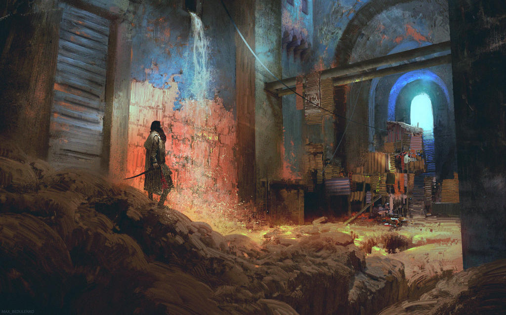 Abandoned Bazaar by MaxBedulenko Abandoned Bazaar by MaxBedulenko