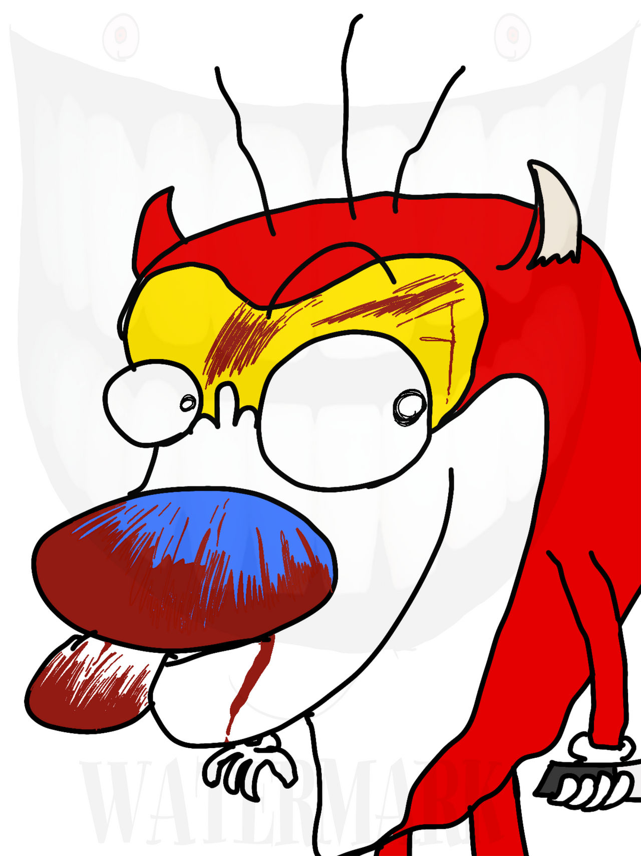 Blud Snuck In blud has had enough by dynamitegpowder on DeviantArt