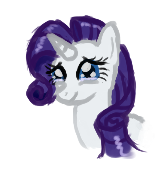 30 minute style study - Rarity