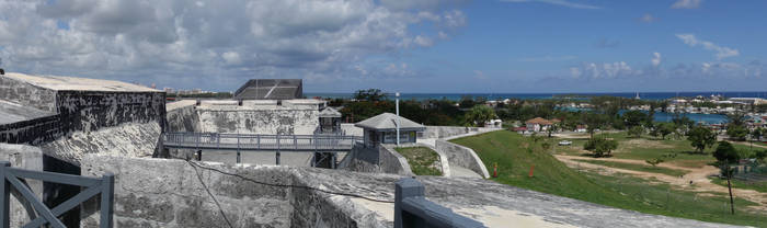 Fort Charlotte at  Nassau, Bahamas