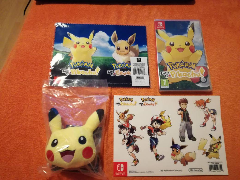 Pokemon Let's Go Pikachu + Pre-Order Bonus by vitaliem on DeviantArt