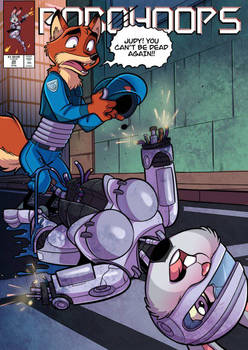 Robohopps 2 comic cover parody