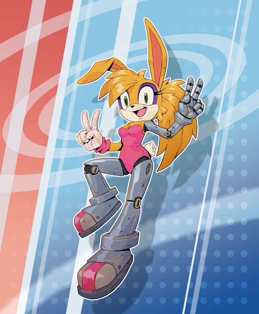 Bunnie Rabbot Reboot commission by Ruffu by ParadoxJH on DeviantArt