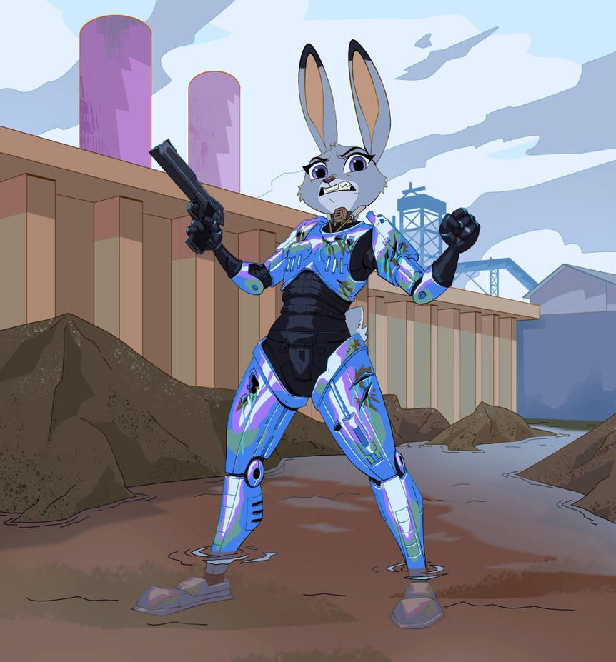 Deviantart Robofuse Robohopps final scene comm by Ruffu by ParadoxJH on DeviantArt