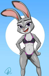 Bikini Judy commission by Atz!