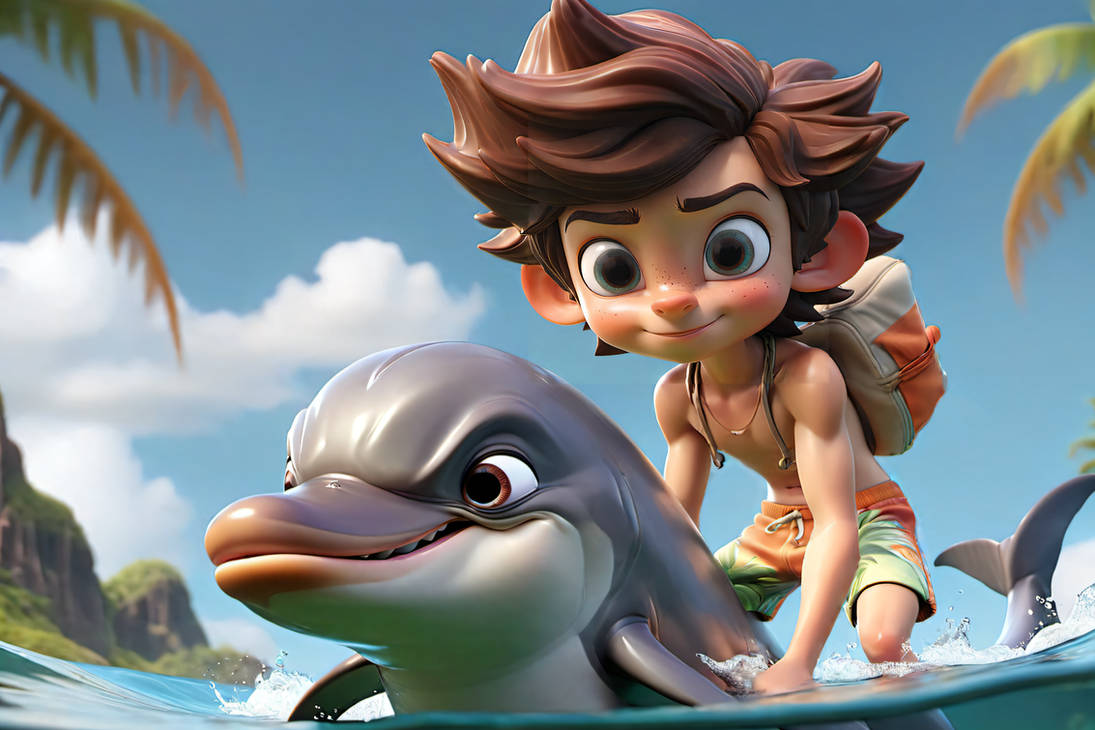 Dolphin Rider Ride a Dolphin by Heinz7777 on DeviantArt