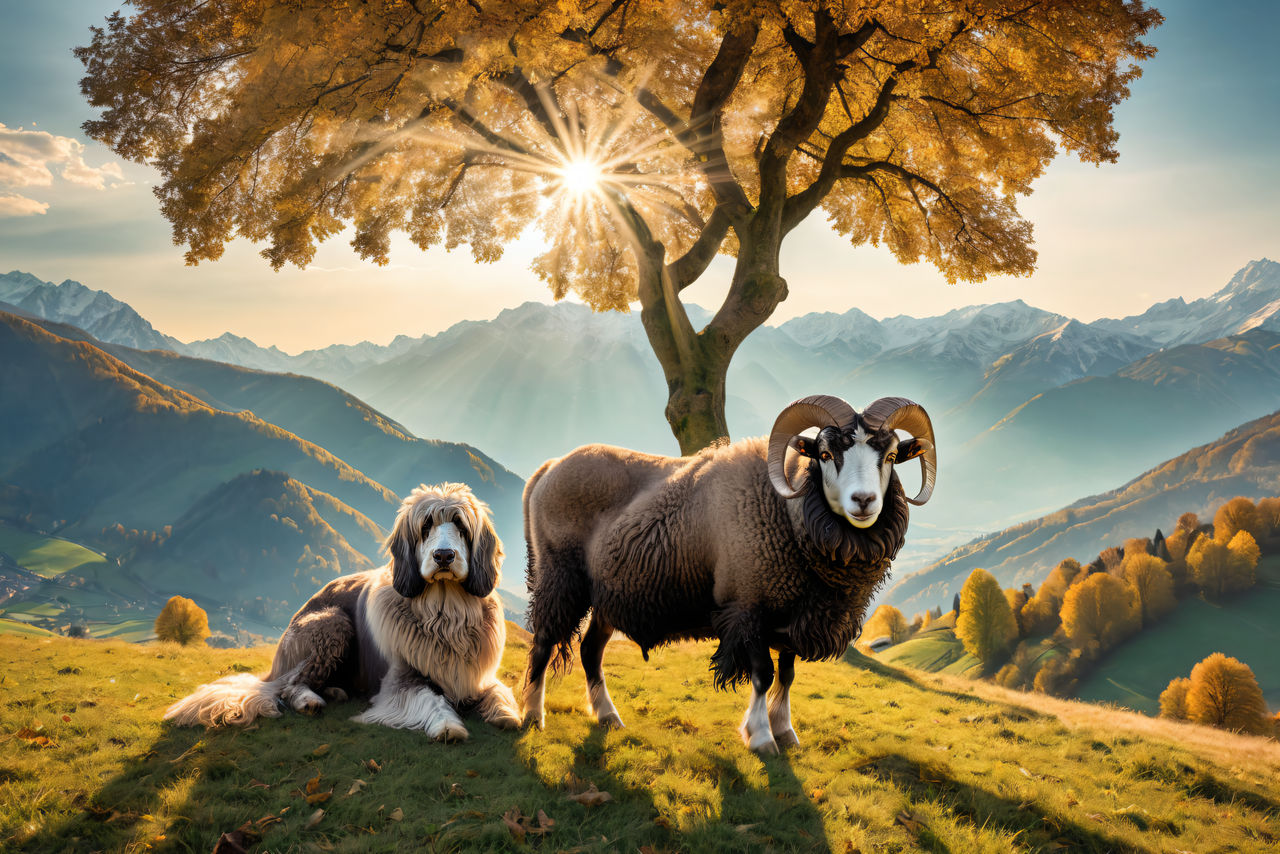 Switzerland Rams Swiss Mountain Farmers - The Ram by Heinz7777 on DeviantArt
