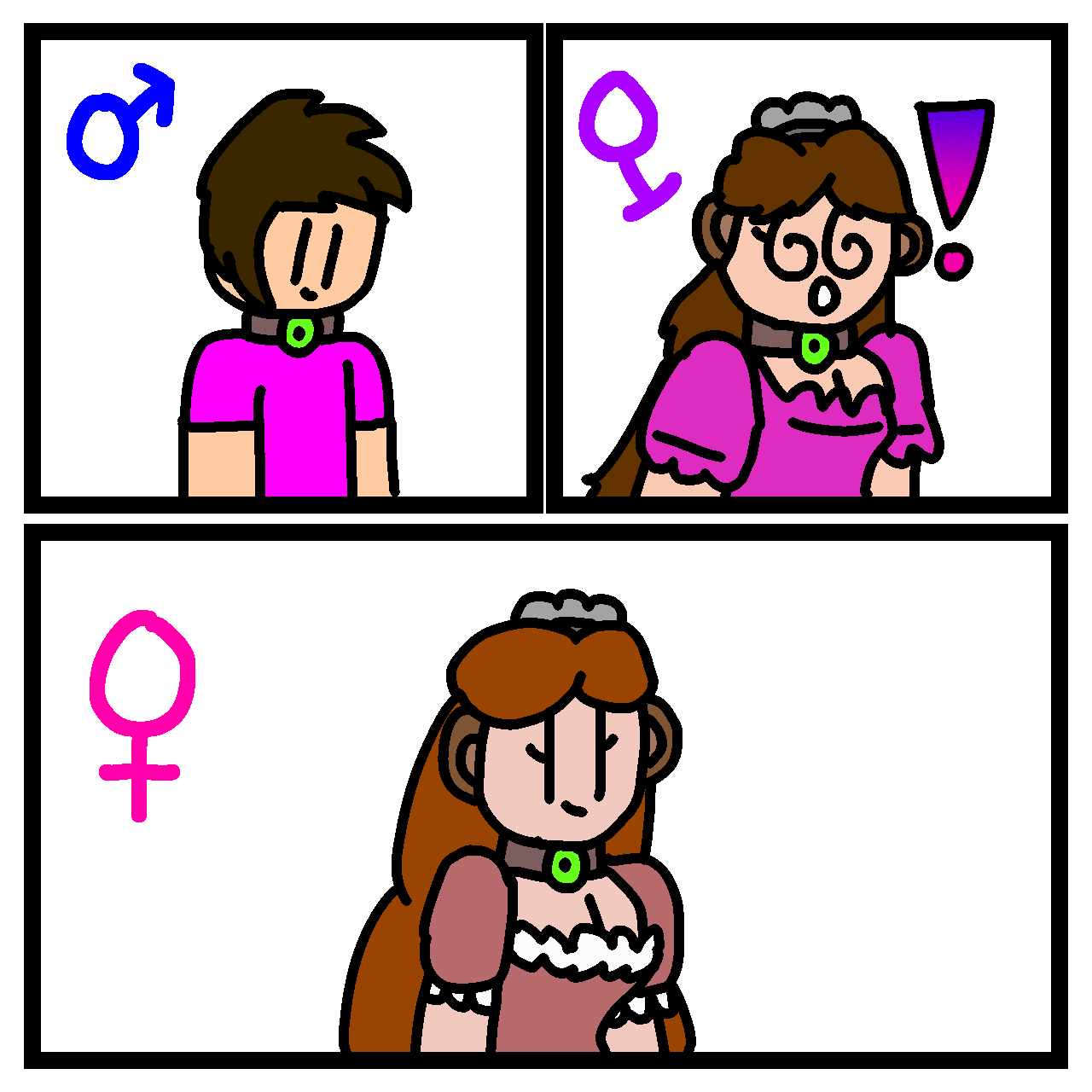 Me Racette Me into Racette TG AP MC (Art Trade) by MegalosaurusStudios on DeviantArt