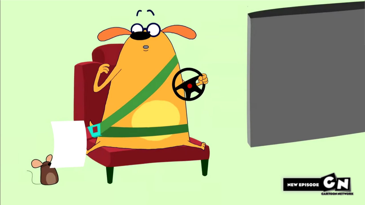 Ruff Ruffman on Cartoon Network Highlight by EddiePiqani on DeviantArt