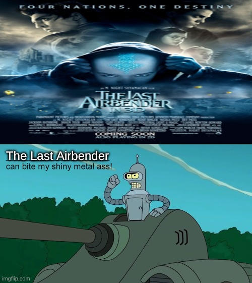 Last Code Bender Bender Hates the Last Airbender (2010) by EddiePiqani on DeviantArt