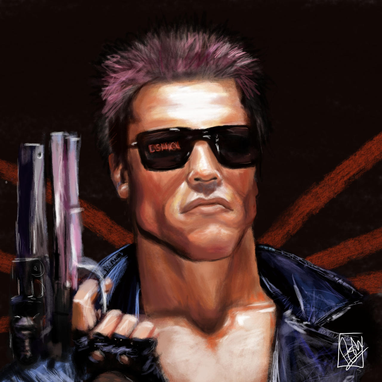 Terminator Cursor Deviantart Terminator by ashpaintsstuff on DeviantArt