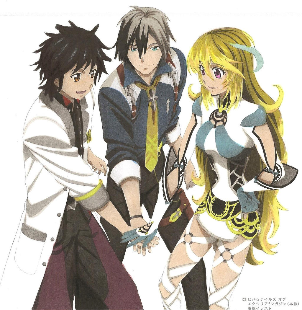 Viva Tales of Magazine:Sorey and Lailah by ClaireRoses on DeviantArt