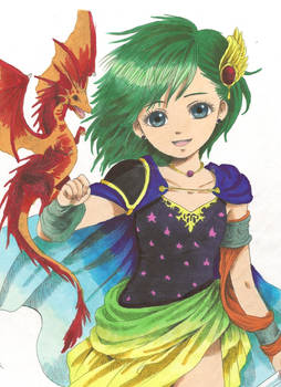 Cute Rydia Ff4 Explore the Best Ff4 Art | DeviantArt