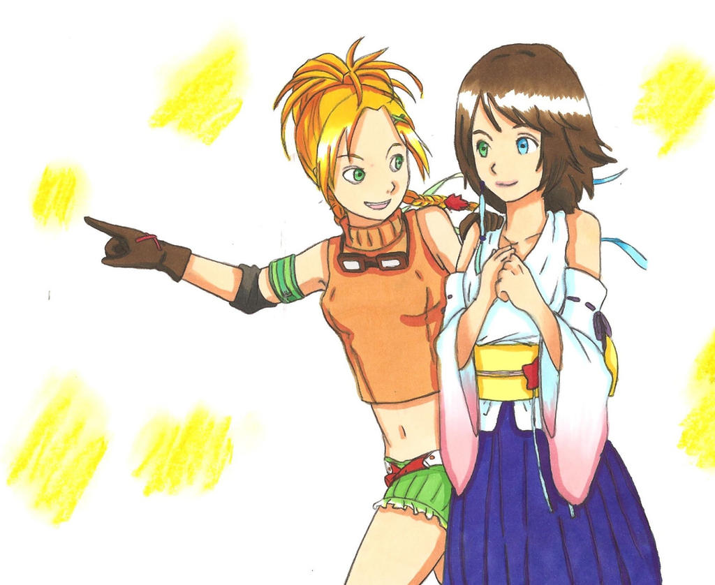 Yuna and Rikku