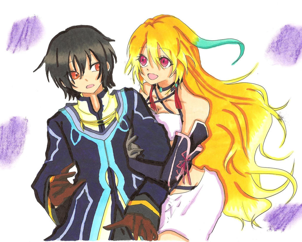 Viva Tales of Magazine:Sorey and Lailah by ClaireRoses on DeviantArt
