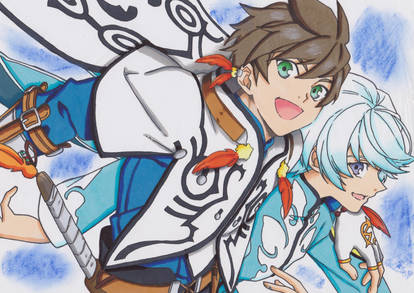 Sorey and Alisha by ClaireRoses on DeviantArt