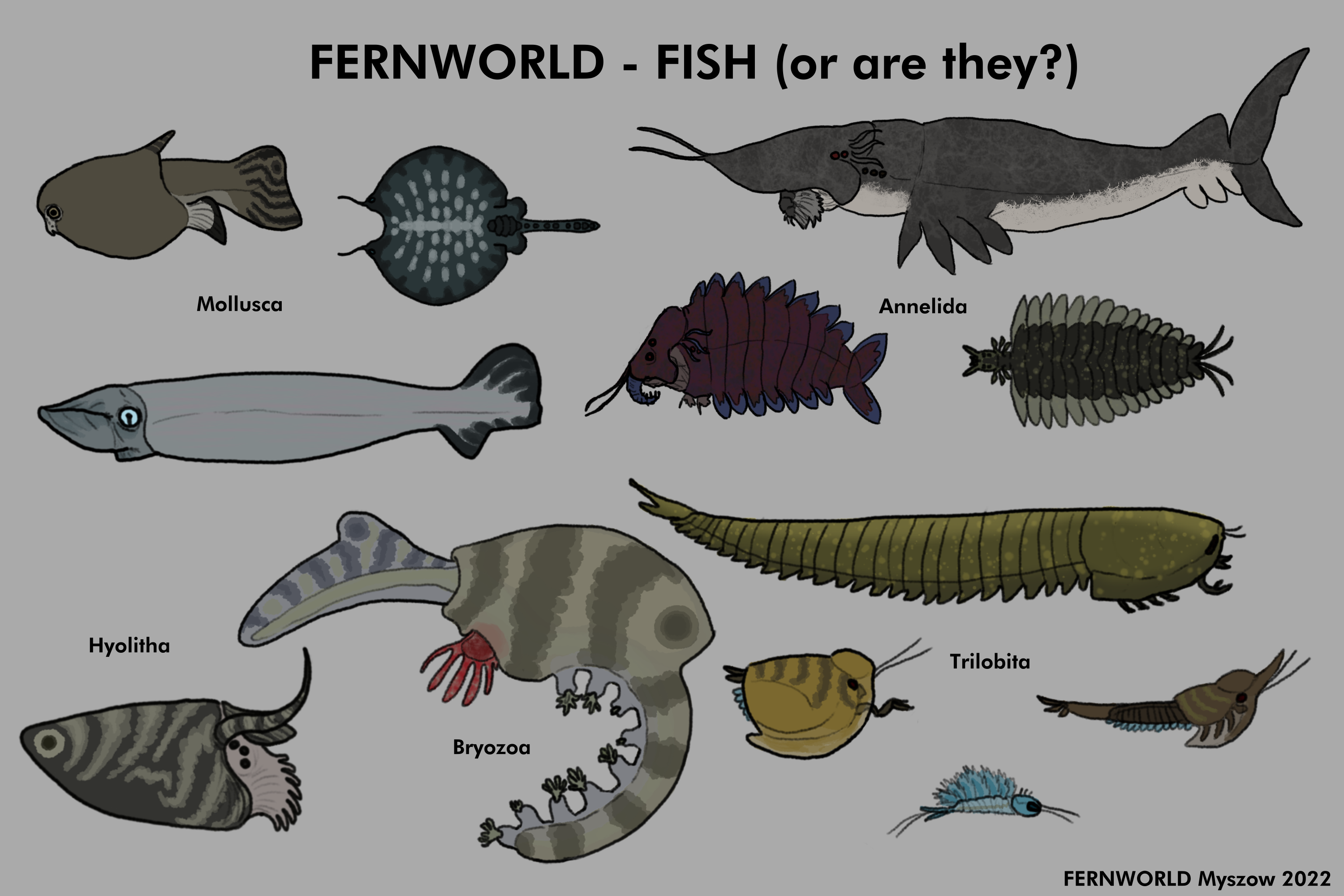 Fernworld - Pelagic fish equivalents by Myszow on DeviantArt