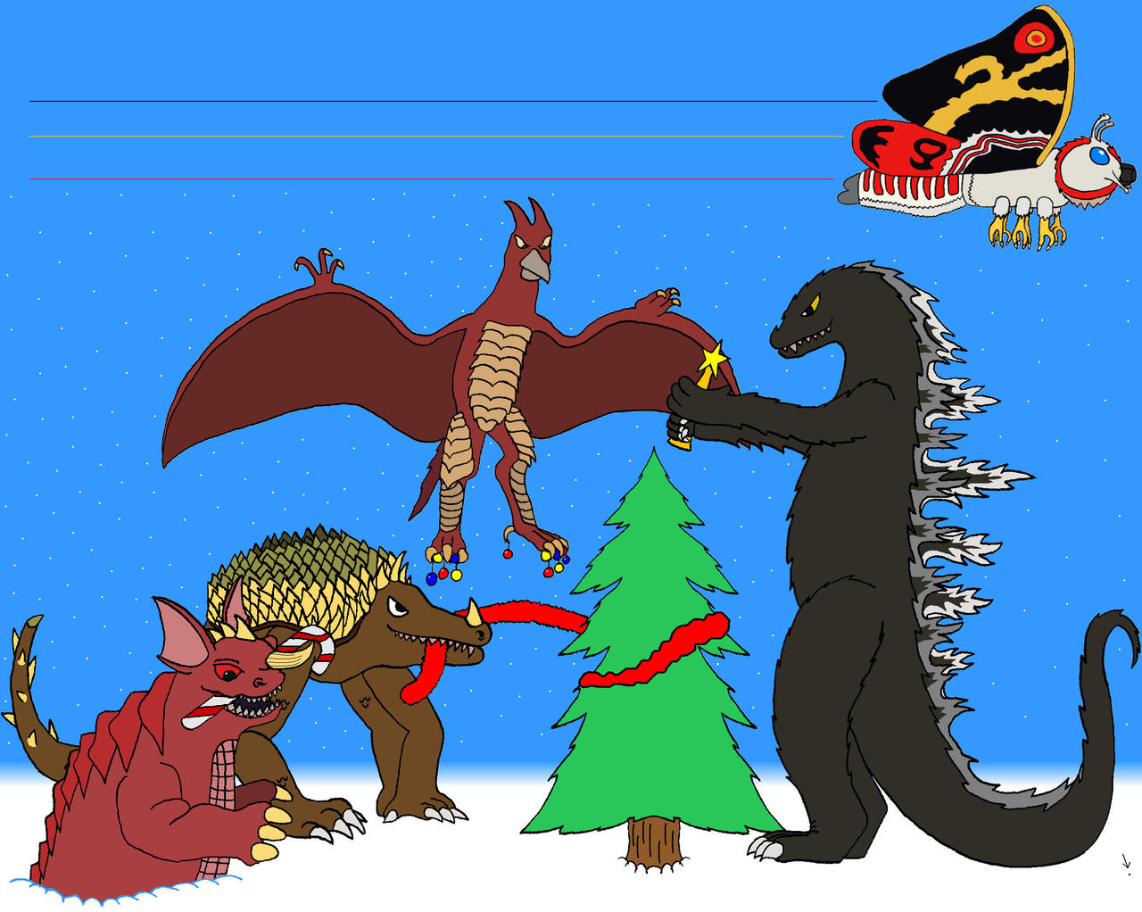 Christmas on Monster Island