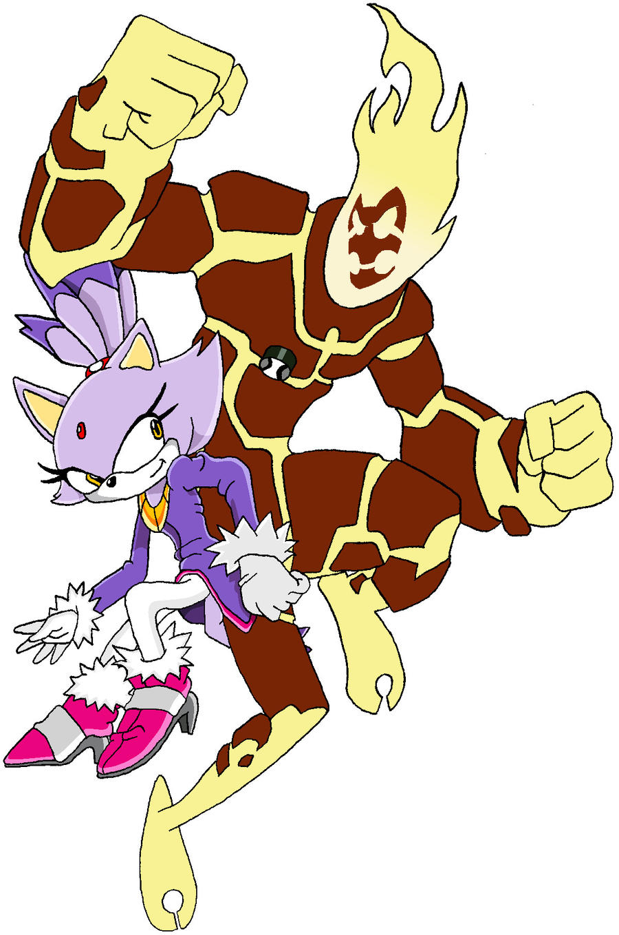 Blaze and Heatblast