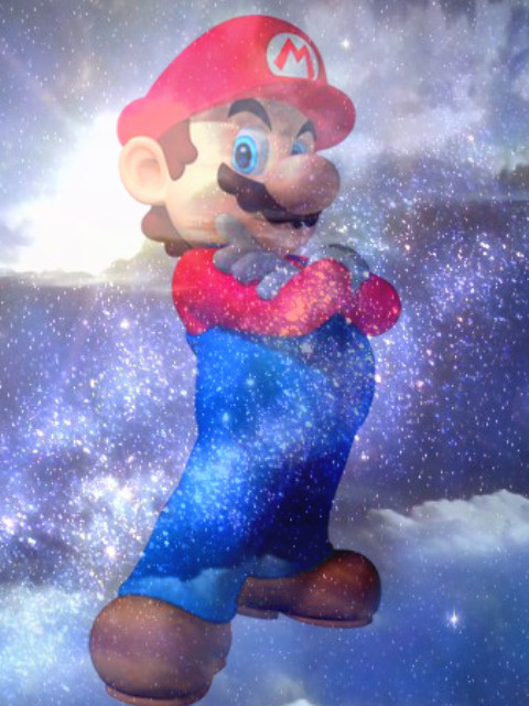 Mario cell phone WP