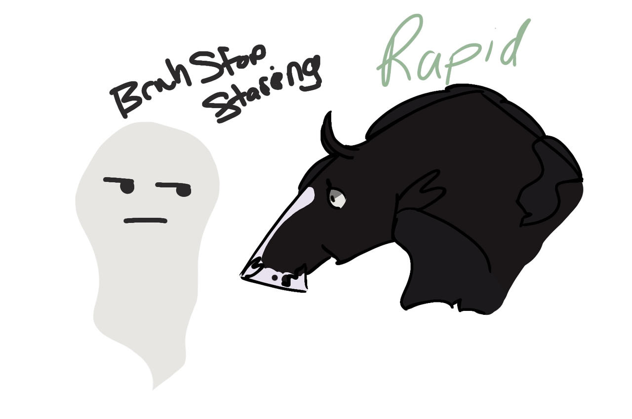 Staring is rude you know by LillLucifer on DeviantArt