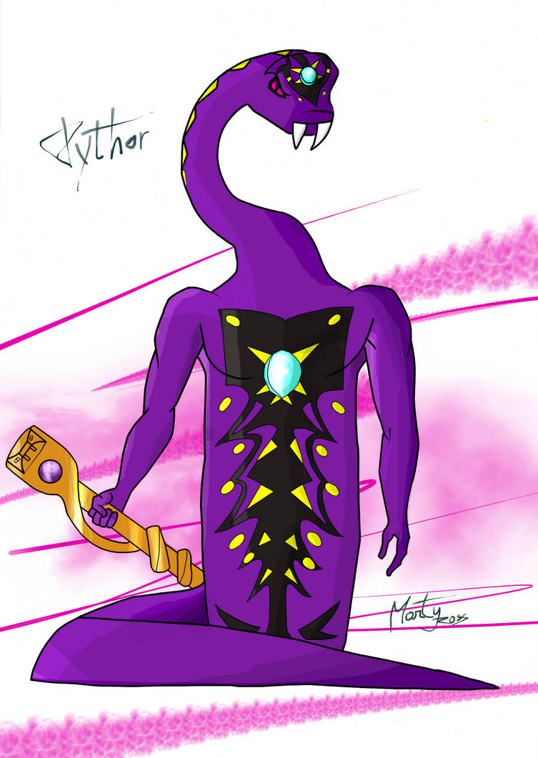 Pythro Pythor P. Chumsworth by MartyRossArts on DeviantArt