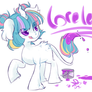 Lorelei pony paint
