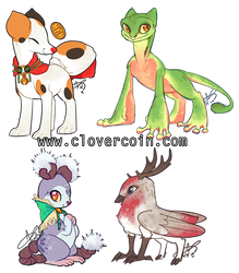 Auction Bundle: For Owlity (CLOSED) by CloverCoin