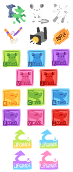 PP Prize Shop Icons by CloverCoin