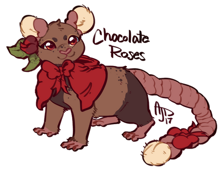 Lintling Chocolate Roses by CloverCoin