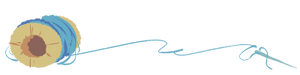 Pillowingpile-dividerart-bluethread-webflipped by CloverCoin Pillowingpile-dividerart-bluethread-webflipped by CloverCoin