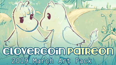 CloverCoin Patreon 2019 March Art Pack