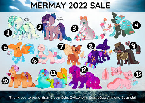 Mermay 2022 Sale: 6/13 OPEN