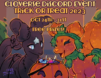 Cloverse Discord Trick or Treat Event 2023