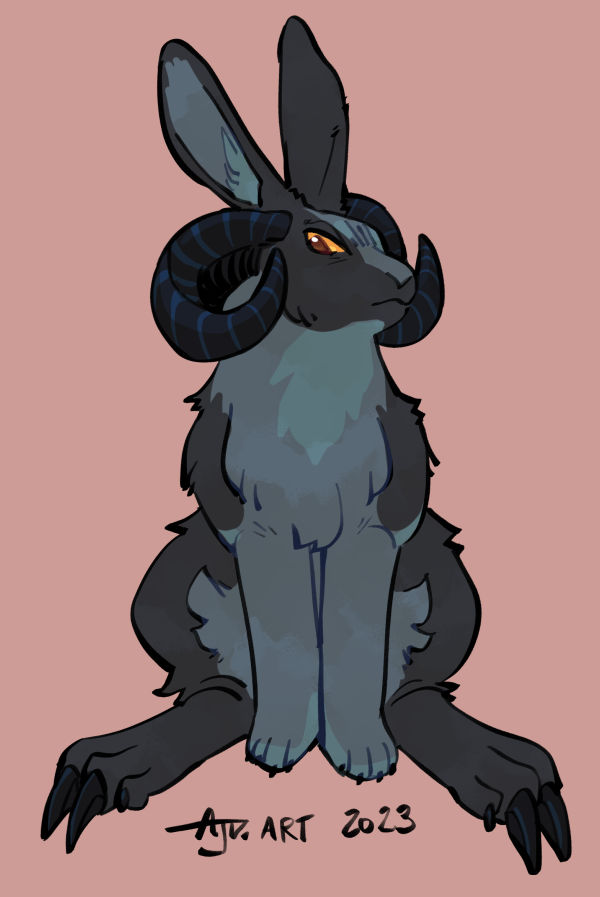 Fainted Rabbit Drawing Death glaring rabbit by CloverCoin on DeviantArt