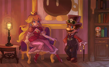 Super Mario Steampunk World