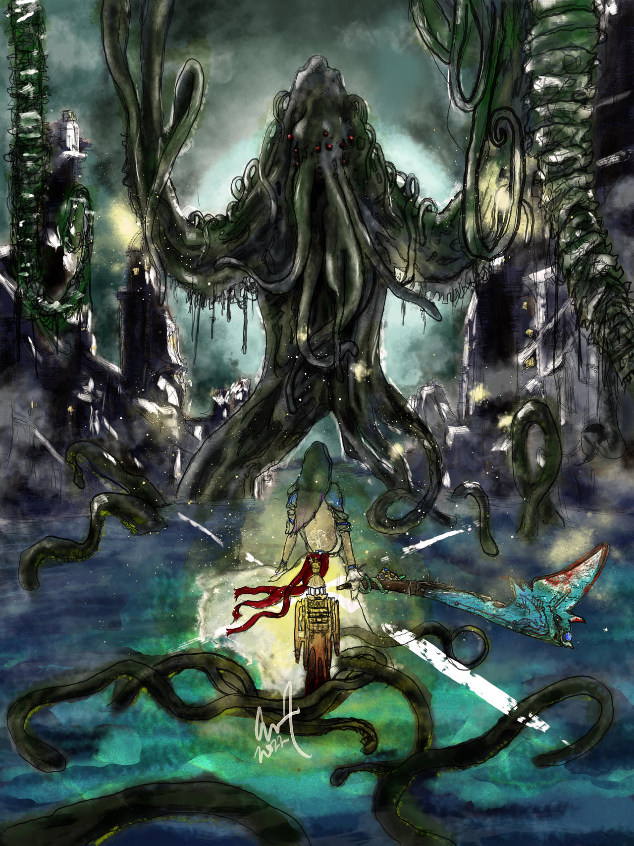 Eldritch Riddles Eldritchhorror by TuathadeStudios on DeviantArt