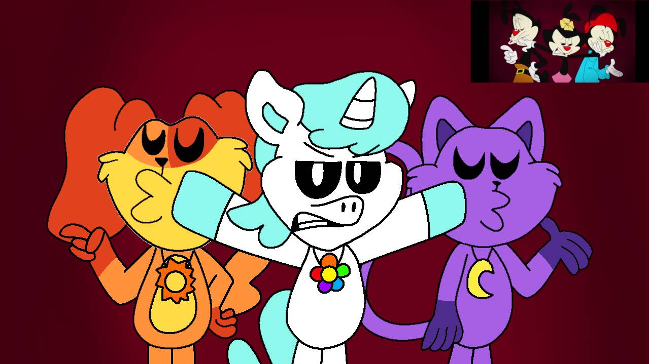 Smiling critters fanart (poppy playtime chapter 3) by minkalolarose on ...