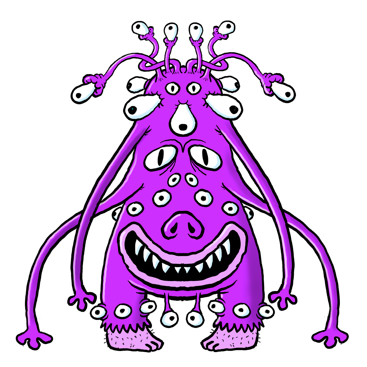 Perple Monster Purple monster by farukenbayraktare on DeviantArt