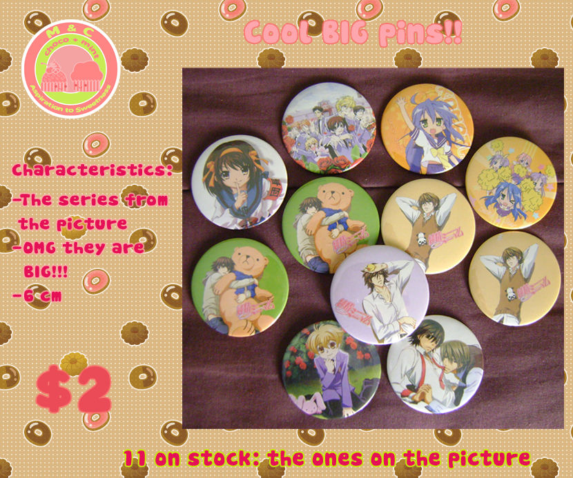 Ciko Pin + Big Pins + by MC-choco-mint on DeviantArt