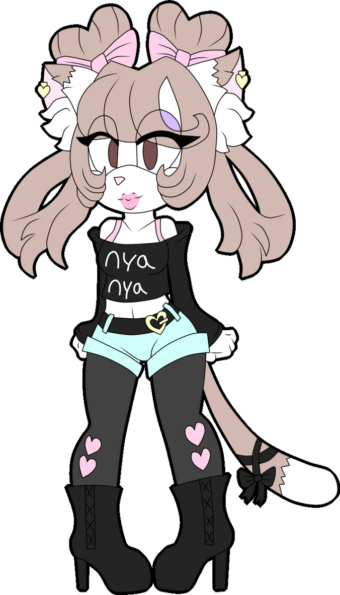 Chel The Cat {Normal Outfit} by NyxQuentiam on DeviantArt