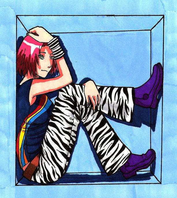 Sakura sitting pose by Art-Gem on DeviantArt