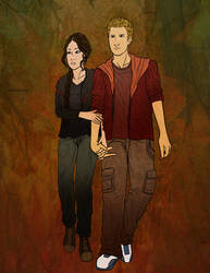 Katniss and Cato