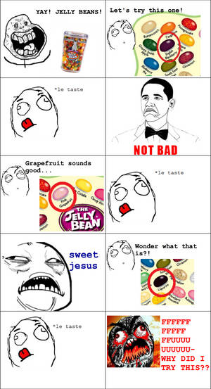 Jelly beans rage