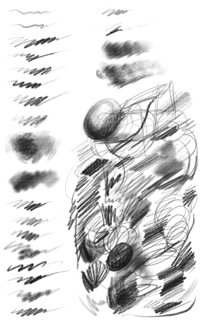 Pencil Brushes uploaded!