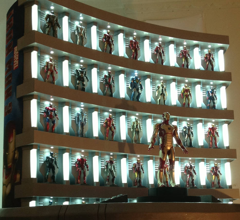 Iron Man 3 Hall of Armor 3 by AdamC11779 on DeviantArt Iron Man 3 Hall of Armor 3 by AdamC11779 on DeviantArt