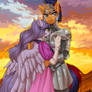 Knight and princess