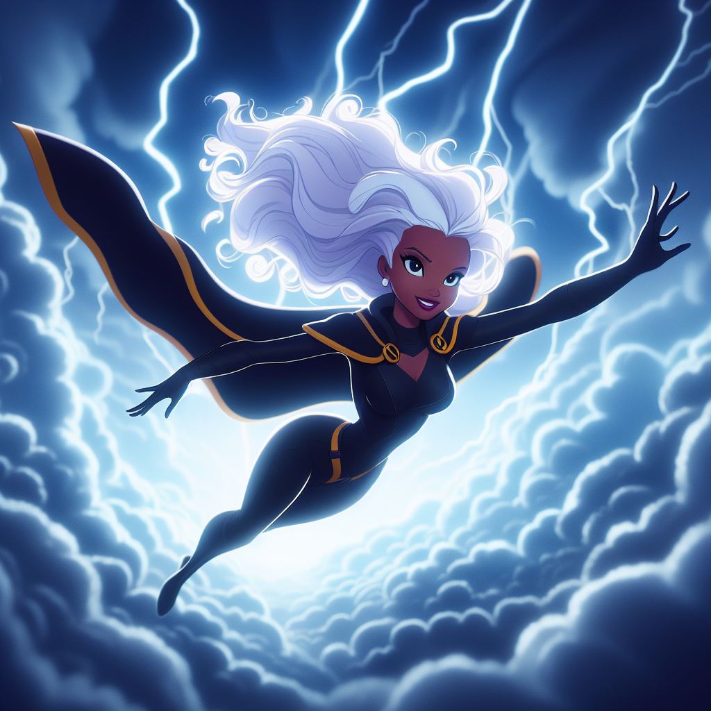 Disney's Tiana as Storm #1 by WhatIfFiction on DeviantArt