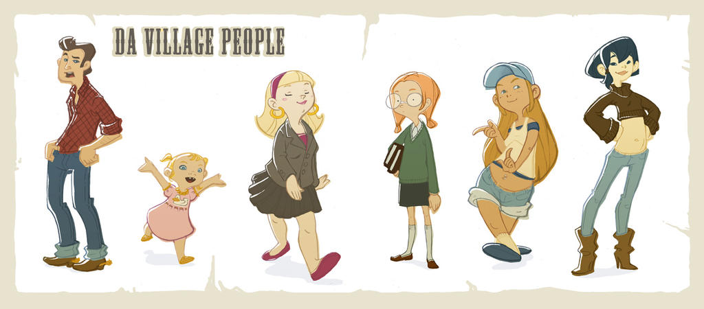 da village people by schmoedraws on DeviantArt da village people by schmoedraws on DeviantArt
